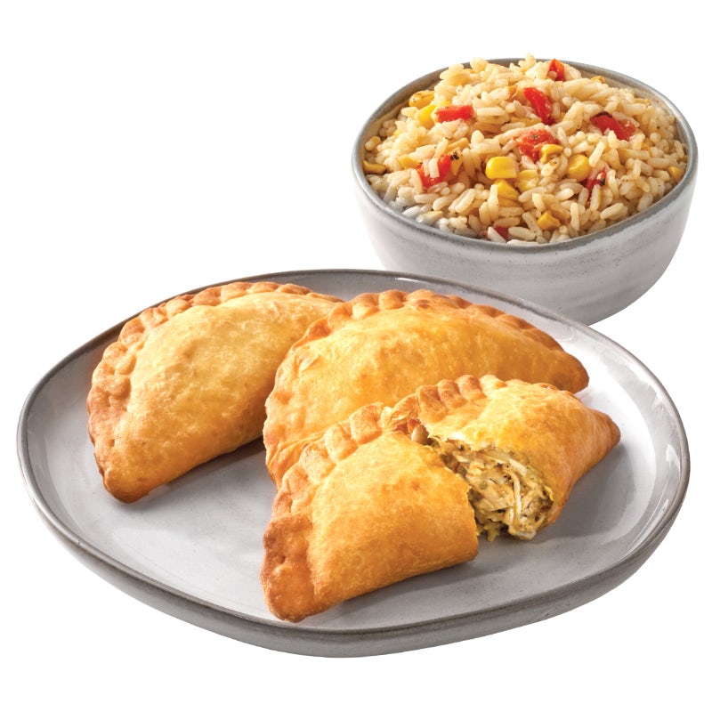 Order Empanada Trio Meal food online from Pollo Campero store, West St Paul on bringmethat.com