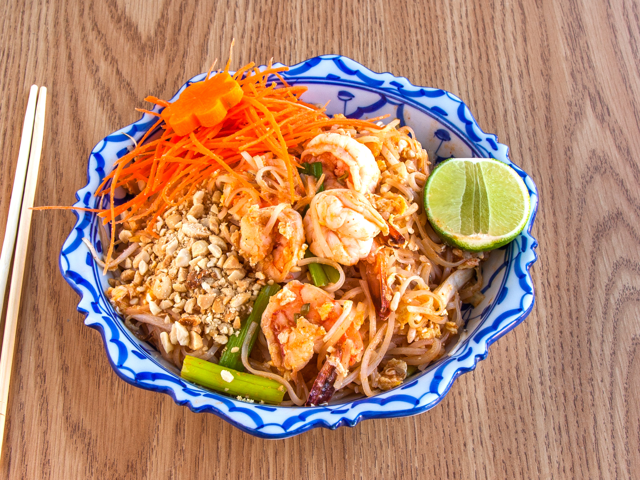 Order N1. Pad Thai Noodles food online from Fine thai store, Brookfield on bringmethat.com