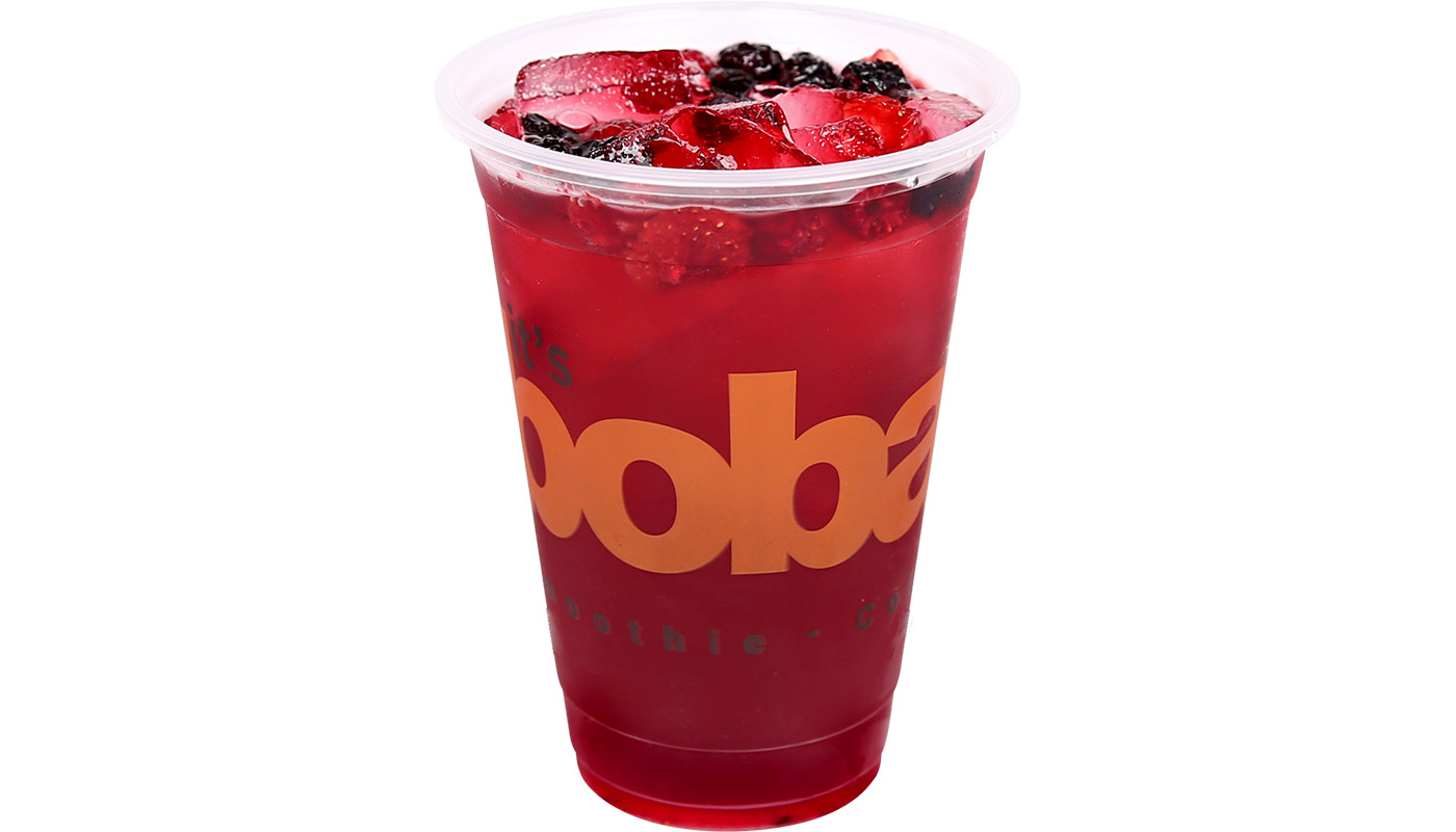 Order Hibiscus Berry Lemonade Tea food online from Boba Time store, Los Angeles on bringmethat.com