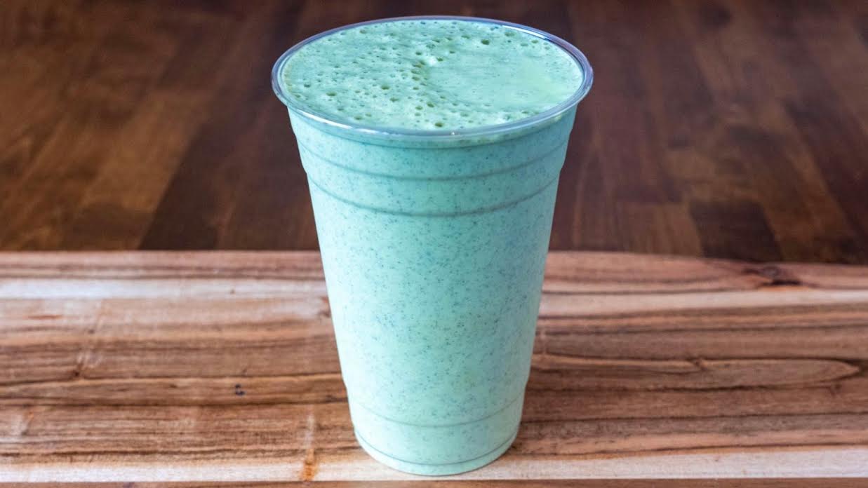 Order S11. Whats a Matcha with You Smoothie food online from Empire Bagels store, Brewster on bringmethat.com