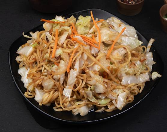 Order 素菜炒面 Mixed Vegetables Chow Mein food online from Hi House store, Irvine on bringmethat.com