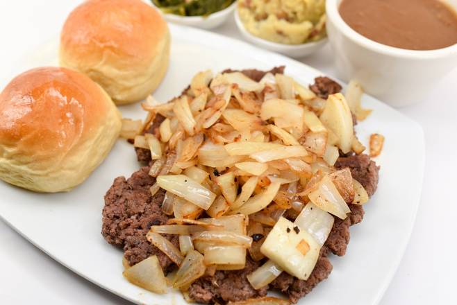 Order Frank's Chopped Steak food online from Franks Grill store, Houston on bringmethat.com