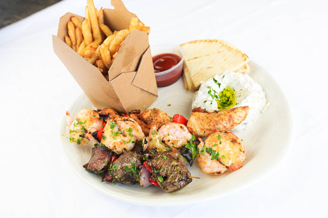 Order 3 Kabob. food online from Olive Pit Grill store, Brea on bringmethat.com