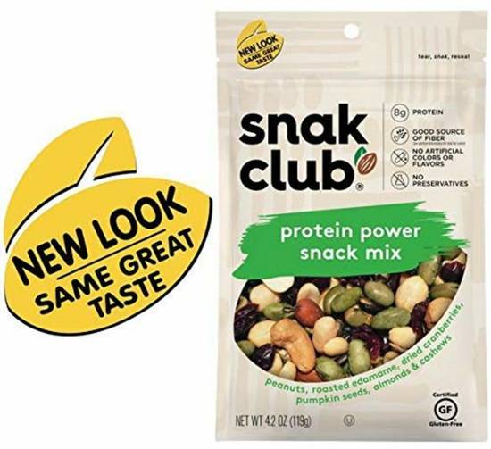 Order Snak Club - Power Protein Snack Mix food online from IV Deli Mart store, Goleta on bringmethat.com
