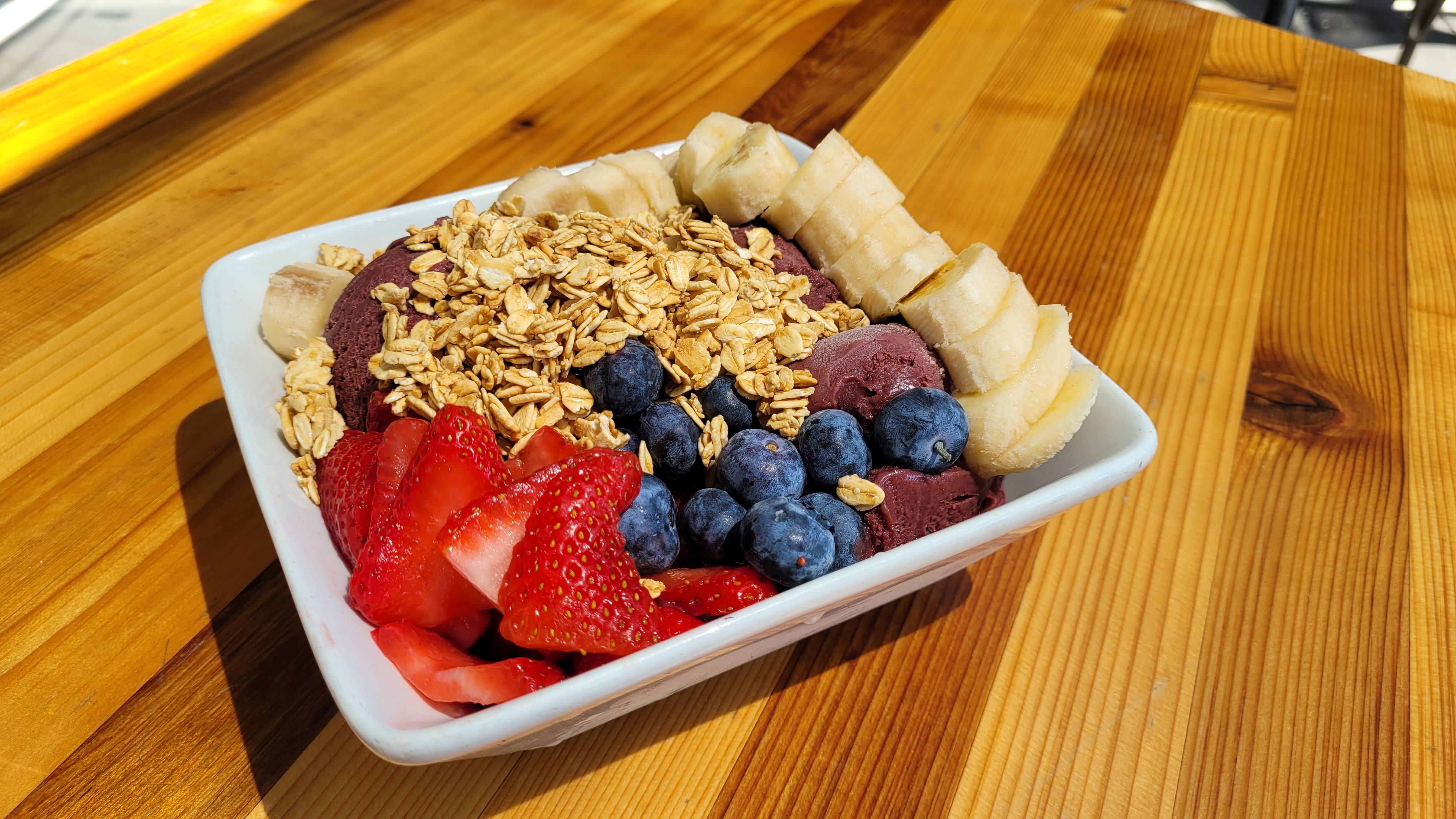 Order Acai Sorbet with Fruit and Granola food online from Hob Coffee San Marcos store, San Marcos on bringmethat.com