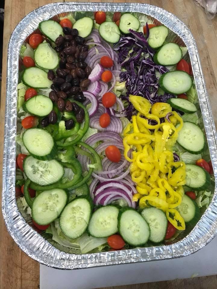Order Garden Salad - Salad food online from Boston House of Pizza store, Brookline on bringmethat.com