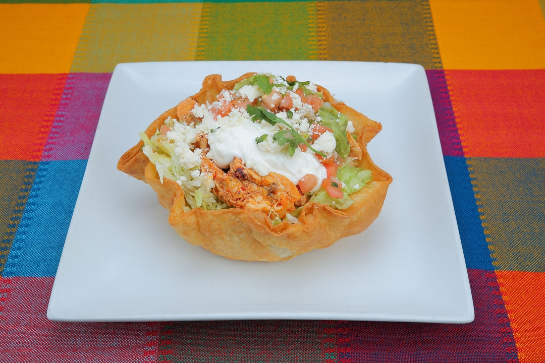 Order Taco Salad food online from Refried Beans store, New York on bringmethat.com