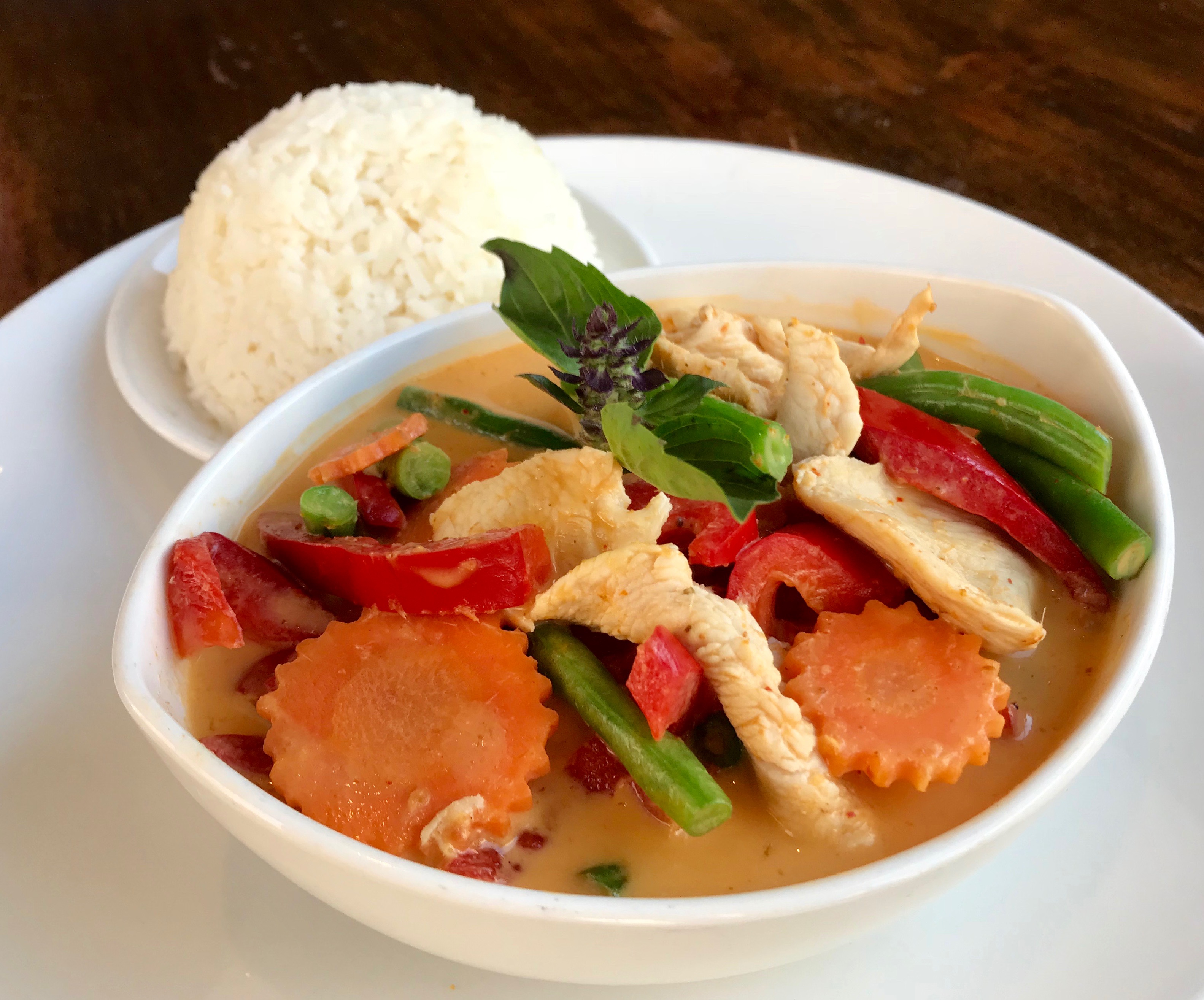 Order Massaman Curry with Coconut Milk food online from Pho Thai store, New Haven on bringmethat.com