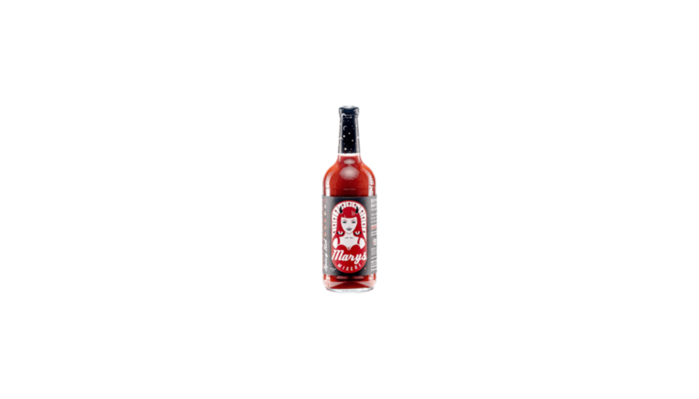 Order Mary's Bloody Mary Spicy Hot Mix 33.8 oz. food online from Luv Mart store, Santa Cruz on bringmethat.com