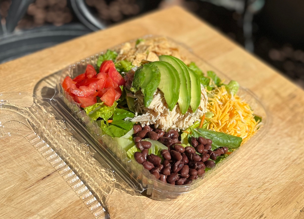 Order Taco Salad food online from Deli-icious store, San Diego on bringmethat.com
