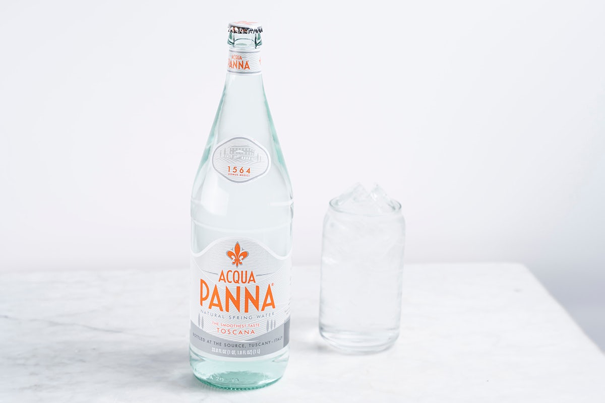 Order Acqua Panna Spring Water 1L food online from Bluestone Lane Cafe store, Armonk on bringmethat.com