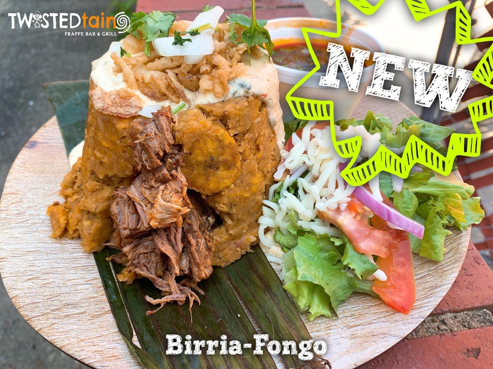 Order Birria-Fongo food online from Twisted Taino Restaurant store, Parma on bringmethat.com