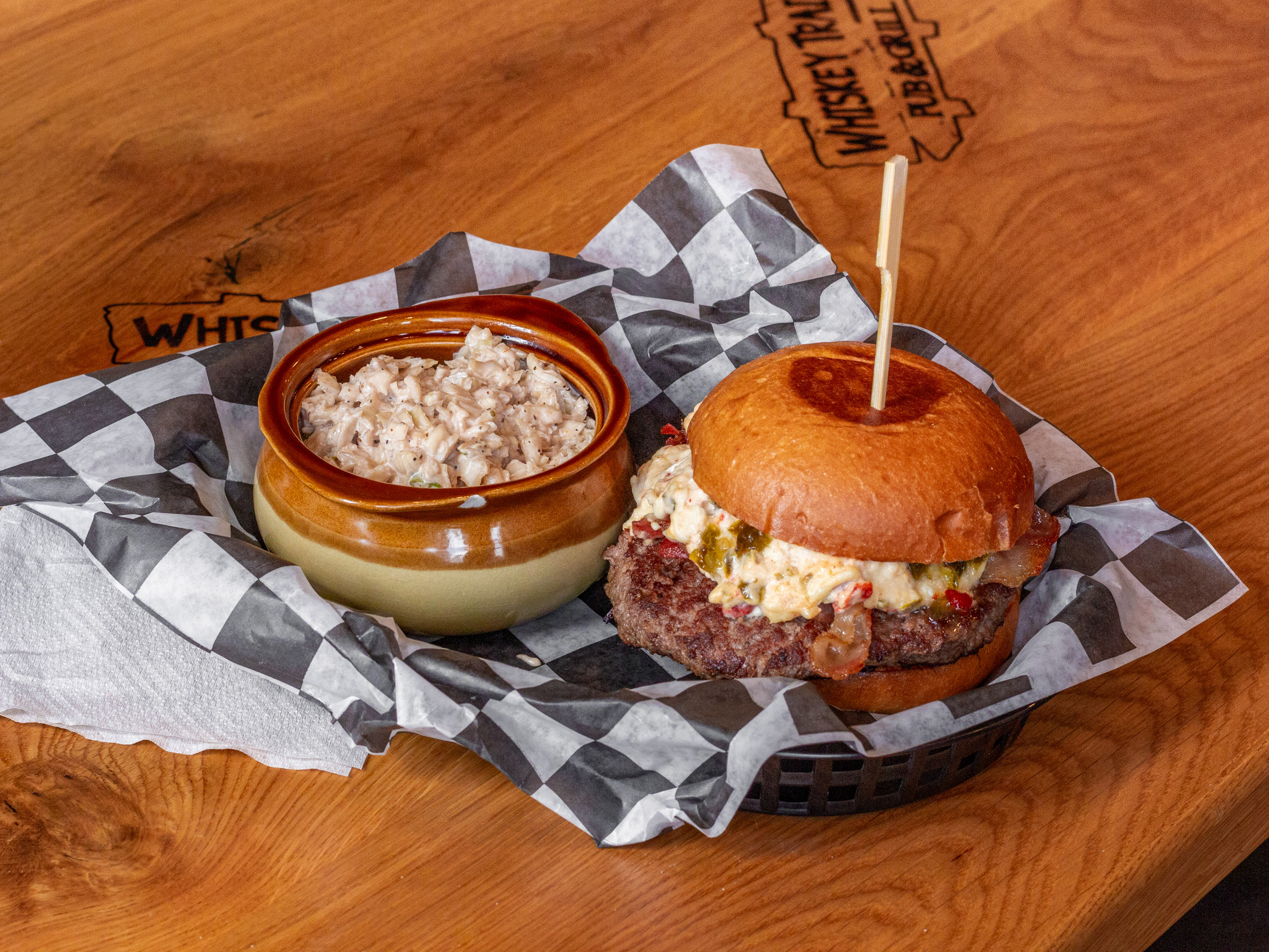 Order Cape Fear Burger food online from Whiskey Trail Midtown store, Wilmington on bringmethat.com