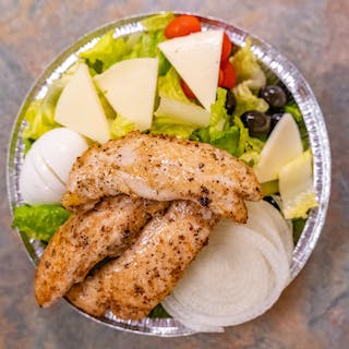Order Large Grilled Chicken Salad food online from Dolce- carini store, Philadelphia on bringmethat.com