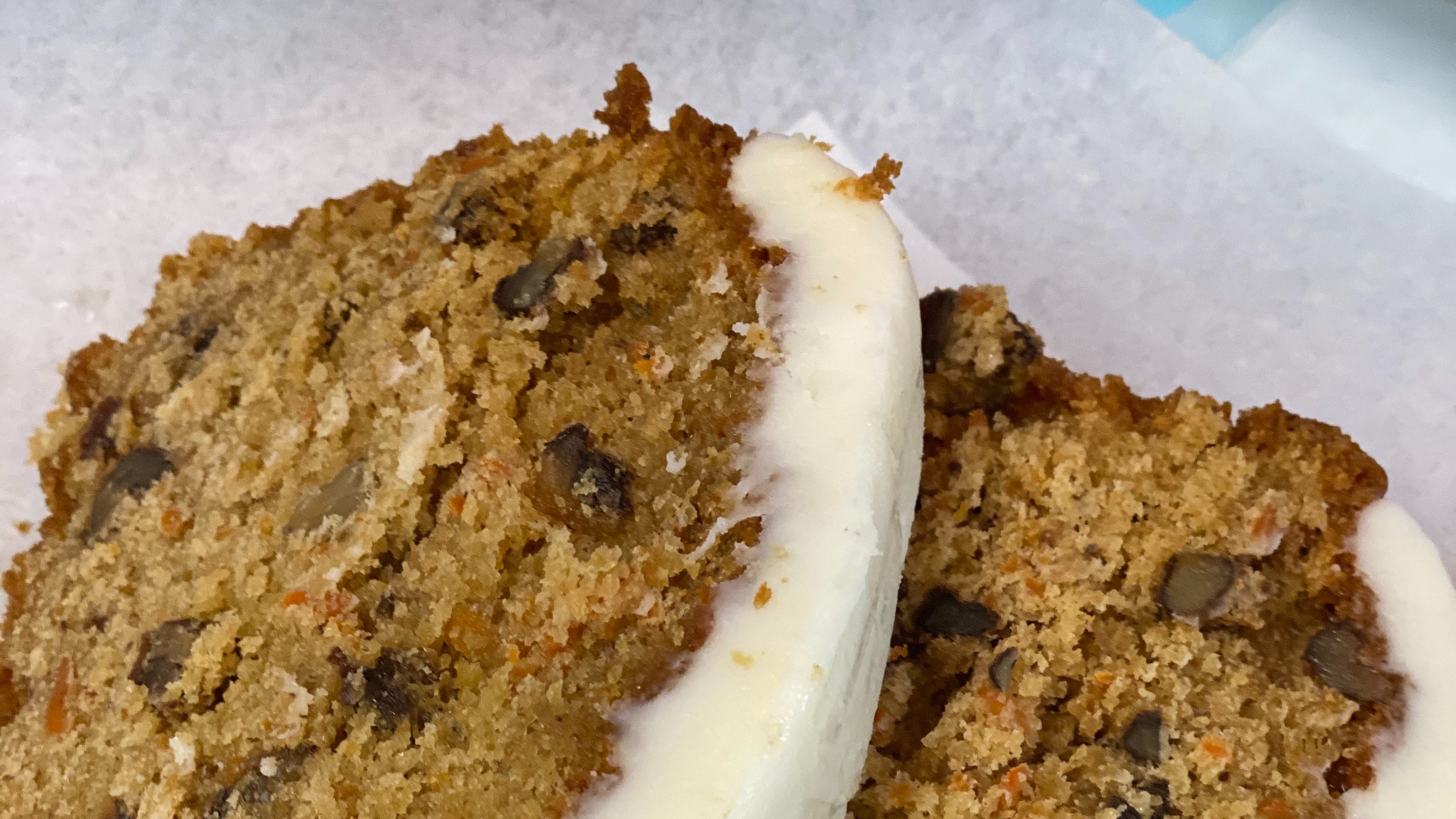 Order Carrot Cake food online from New Brew Cafe store, North Highlands on bringmethat.com