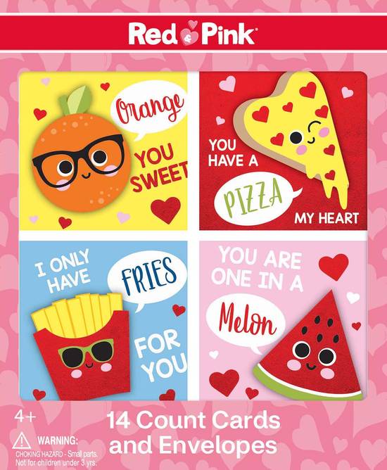 Order CVS EMBELLISHED CARDS I HEART FOOD, 14CT food online from CVS store, WOODSTOCK on bringmethat.com