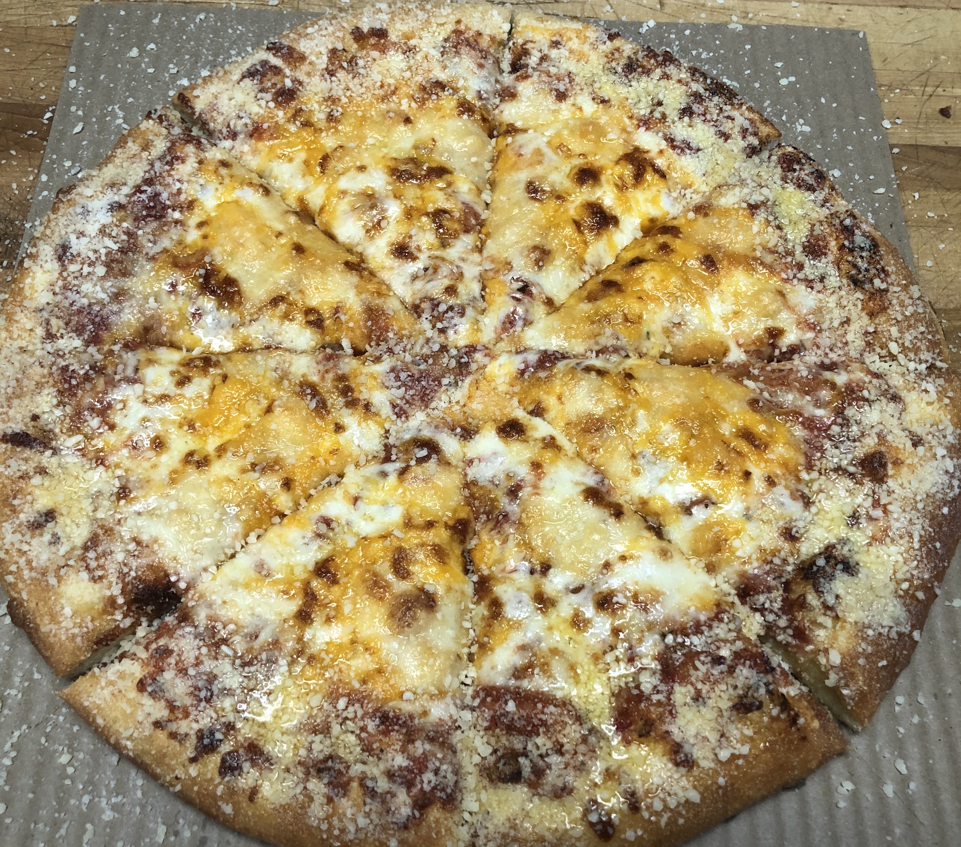 Order The Big Cheese Pizza food online from Marco Pizza store, Lewis Center on bringmethat.com