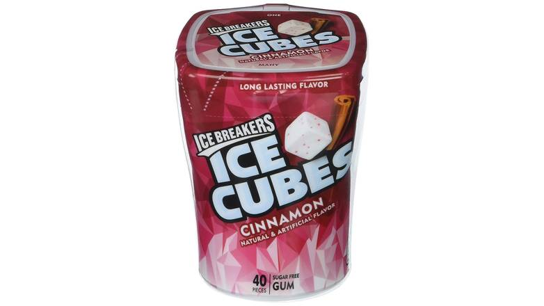 Order Ice Breakers Ice Cubes Cinnamon Flavored Sugar Free Chewing Gum, Made with Xylitol - 40 Pieces food online from Valero Food Mart store, Murrayville on bringmethat.com