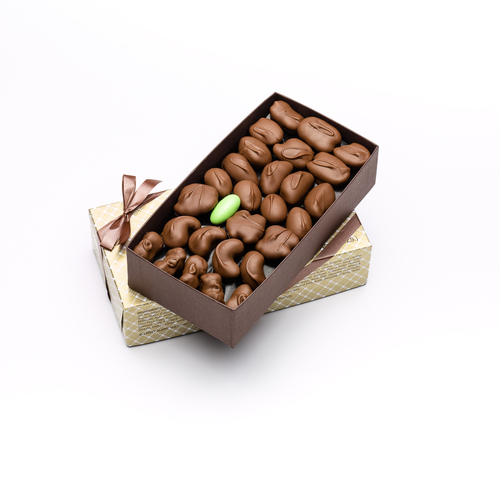 Order 1 lb Box Chocolate Covered Nuts food online from Josh Early Candies store, Bethlehem on bringmethat.com