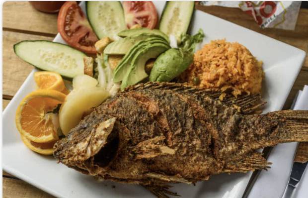 Order Whole Fried Fish (Mojarra) food online from El Paso Mexican Grill - Slidell store, Slidell on bringmethat.com