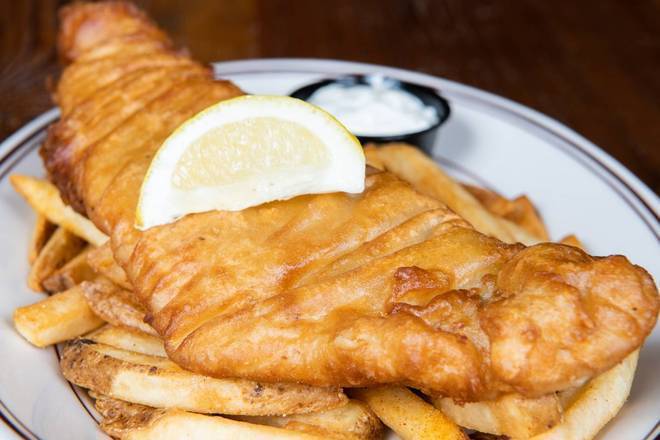Order Ale House Walleye and Chips food online from Crooked Pint Ale House store, Savage on bringmethat.com