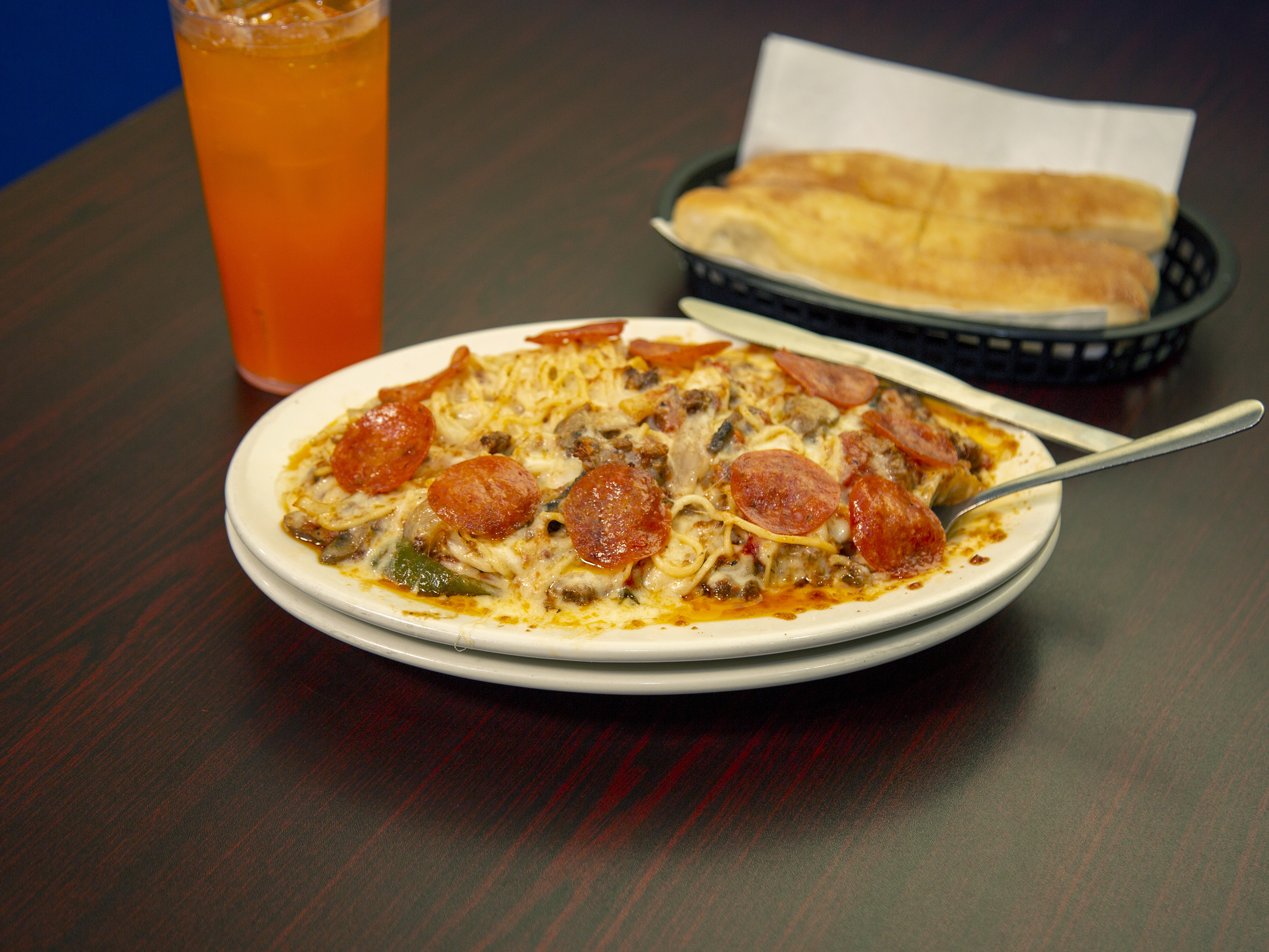 Order House Special Spaghetti food online from Fernando's store, Chattanooga on bringmethat.com