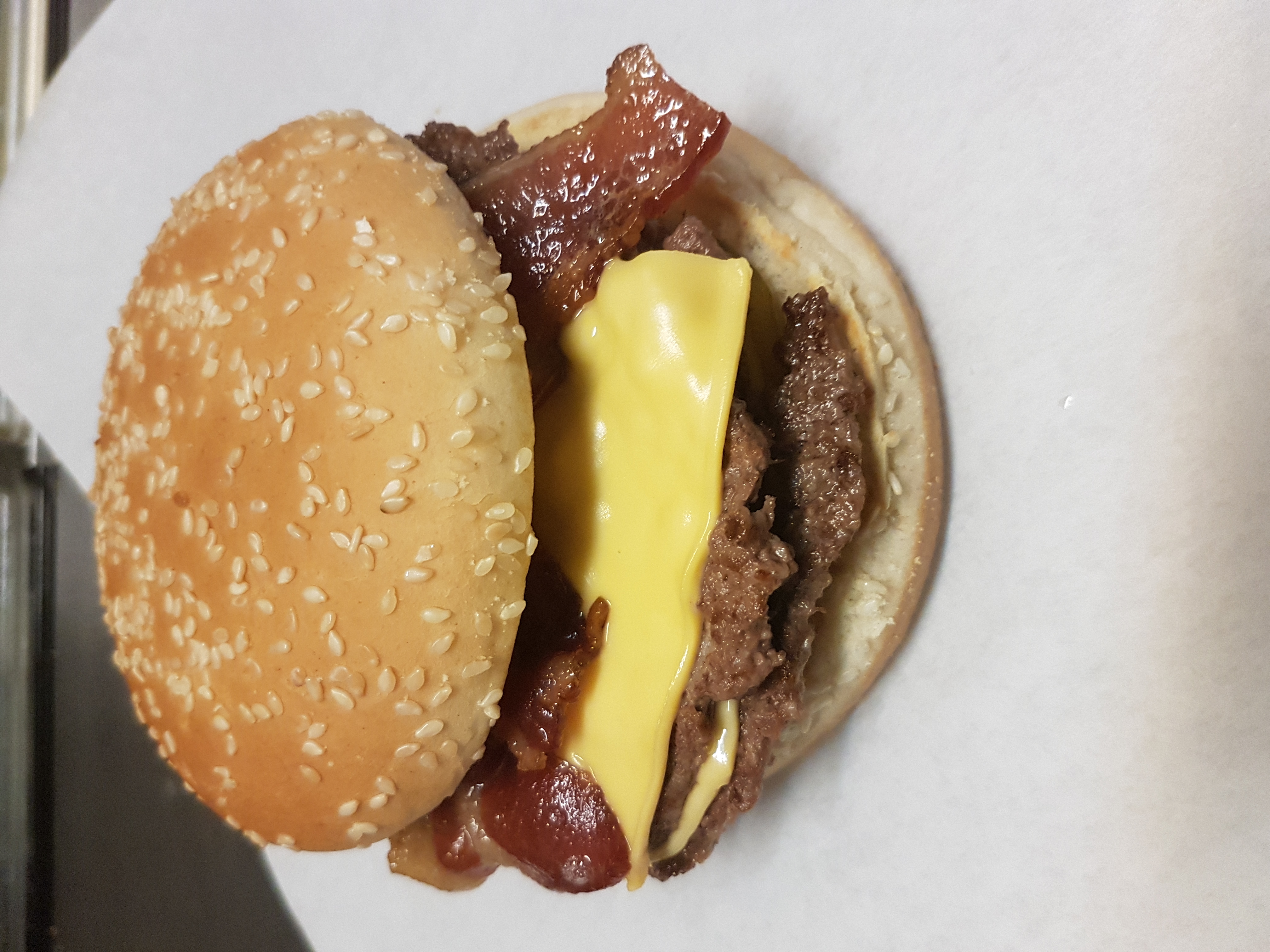 Order Bacon Double Cheeseburger food online from Breakfast Land store, Chicago on bringmethat.com
