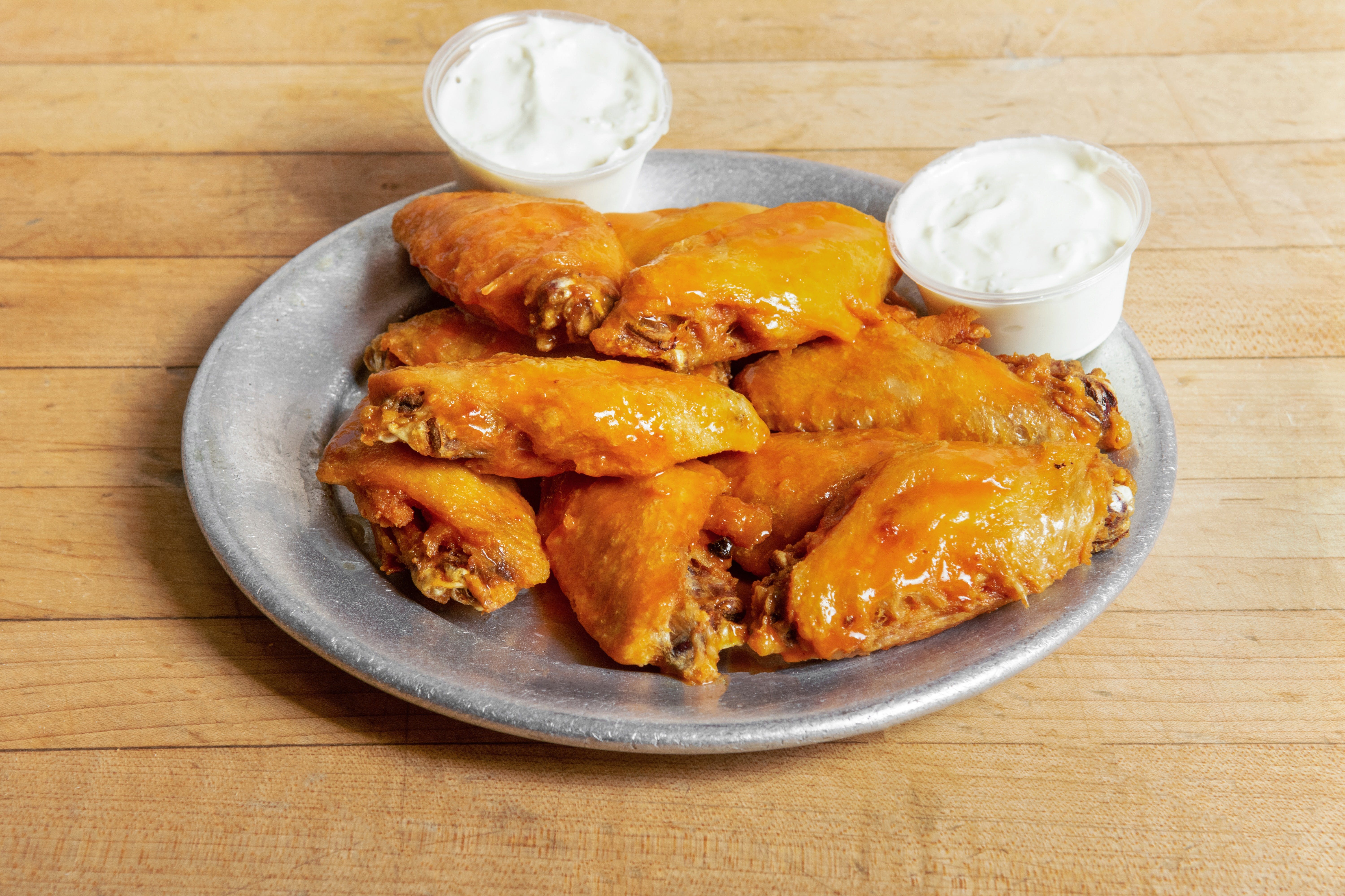 Order Wings - 5 Pieces food online from Amico Pizza store, Rochester on bringmethat.com