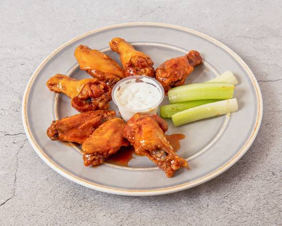 Order Traditional Buffalo Wings ( one flavor per 5 pc Please ) food online from Americas Best Wings store, Wheaton on bringmethat.com