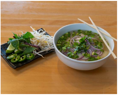 Order S4. Chicken Noodle Soup food online from Que Huong store, Plano on bringmethat.com