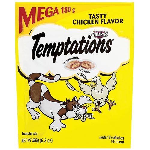 Order Temptations Cat Food Tasty Chicken Flavor - 6.3 oz food online from Walgreens store, MAINEVILLE on bringmethat.com