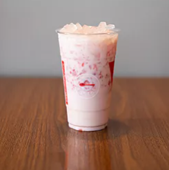 Order Strawberry Horchata food online from Zero Degrees store, Dallas on bringmethat.com
