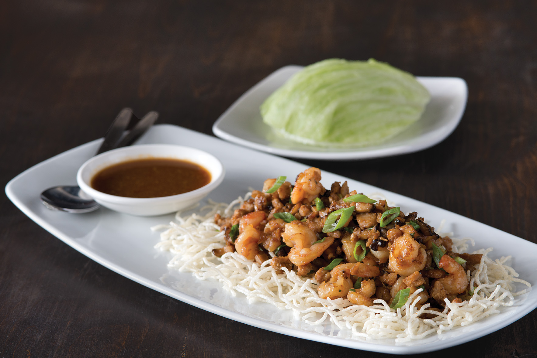 Order Lettuce Wraps food online from California Pizza Kitchen - River City Dr store, Jacksonville on bringmethat.com