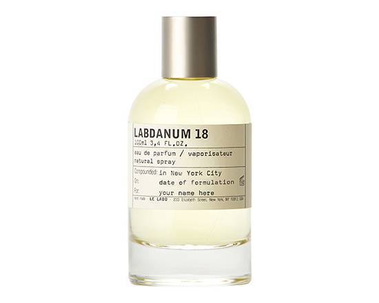 Order Labdanum 18 Eau De Parfum (100 ml) food online from Le Labo store, Berkeley on bringmethat.com
