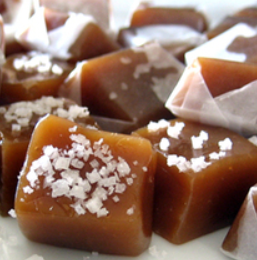 Order Salted Caramel - All Natural Flavoring-12 Ounces food online from Distant Lands Coffee store, Tyler on bringmethat.com