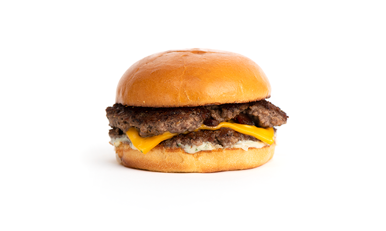 Order DOUBLE BACON RANCH BURGER food online from Umami Burger store, Irvine on bringmethat.com