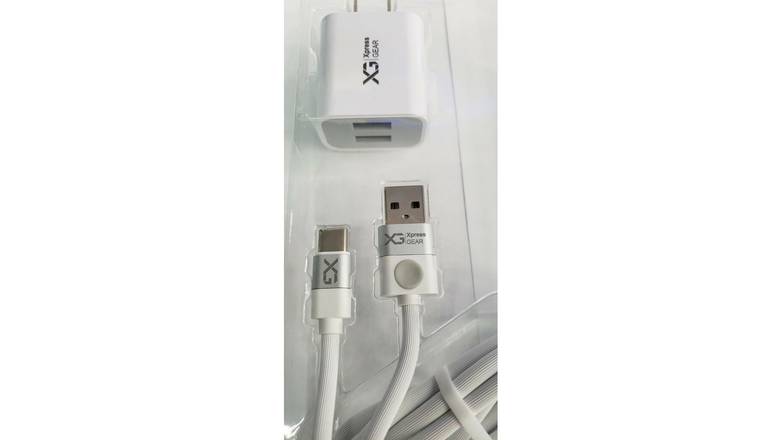 Order Xpress Gear Android Cable Home Charger food online from Trumbull Mobil store, Trumbull on bringmethat.com