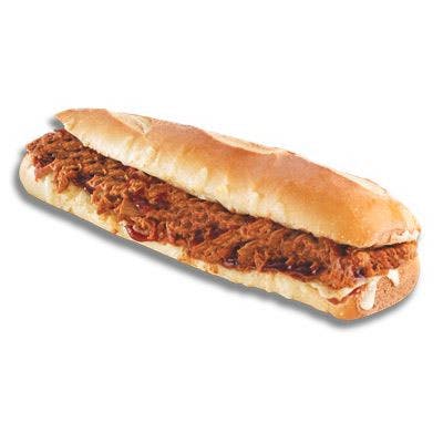 Order Pulled Pork Sub - 6'' food online from Cottage Inn Pizza store, Livonia on bringmethat.com