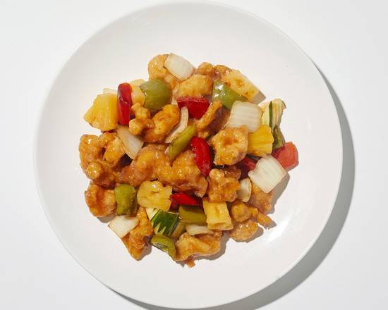 Order Sweet and Sour Chicken food online from Chinese Yum! Yum! store, Austin on bringmethat.com