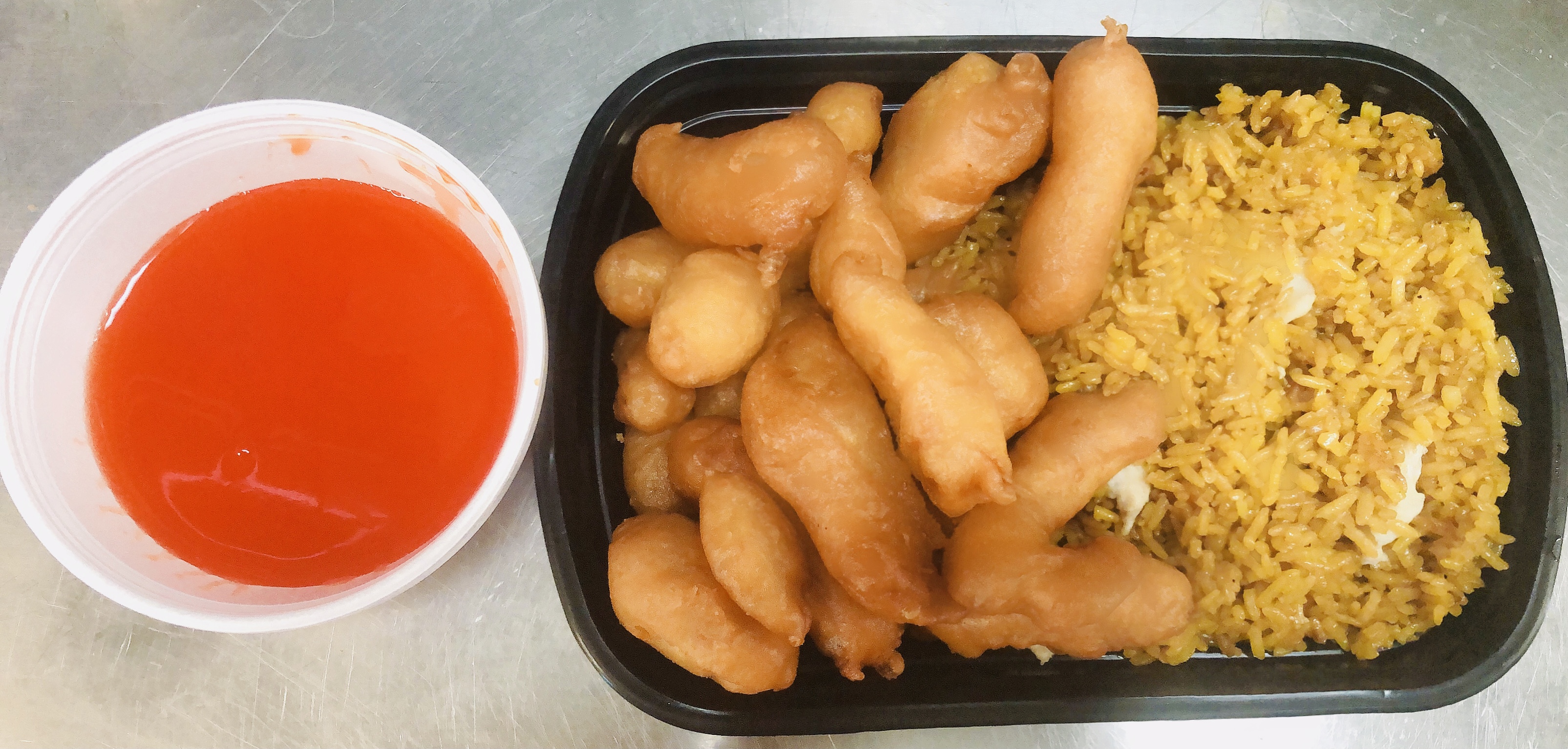 Order C9. 甜酸鸡 Sweet & Sour Chicken Dinner food online from Asian Express store, Radcliff on bringmethat.com