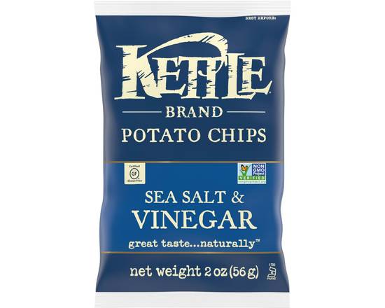 Order Kettle Chips Sea Salt & Vinegar 2oz food online from Rocket store, Commerce City on bringmethat.com