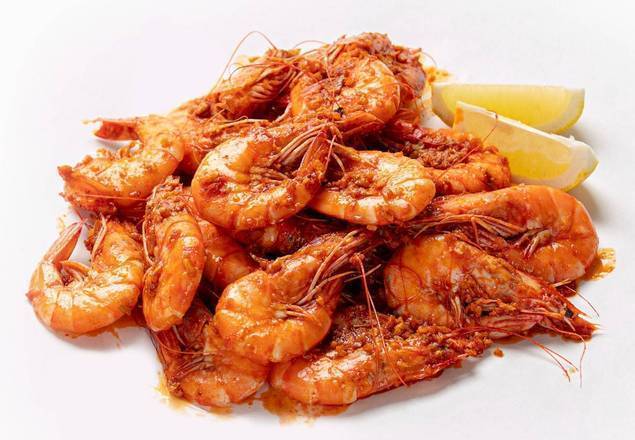 Order Shrimp Head On (1 Lbs) food online from Wing Squad store, Los Angeles on bringmethat.com