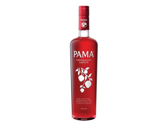 Order PAMA Pomegranate Liqueur - 750ml Bottle food online from Josh Wines & Liquors Inc store, New York on bringmethat.com