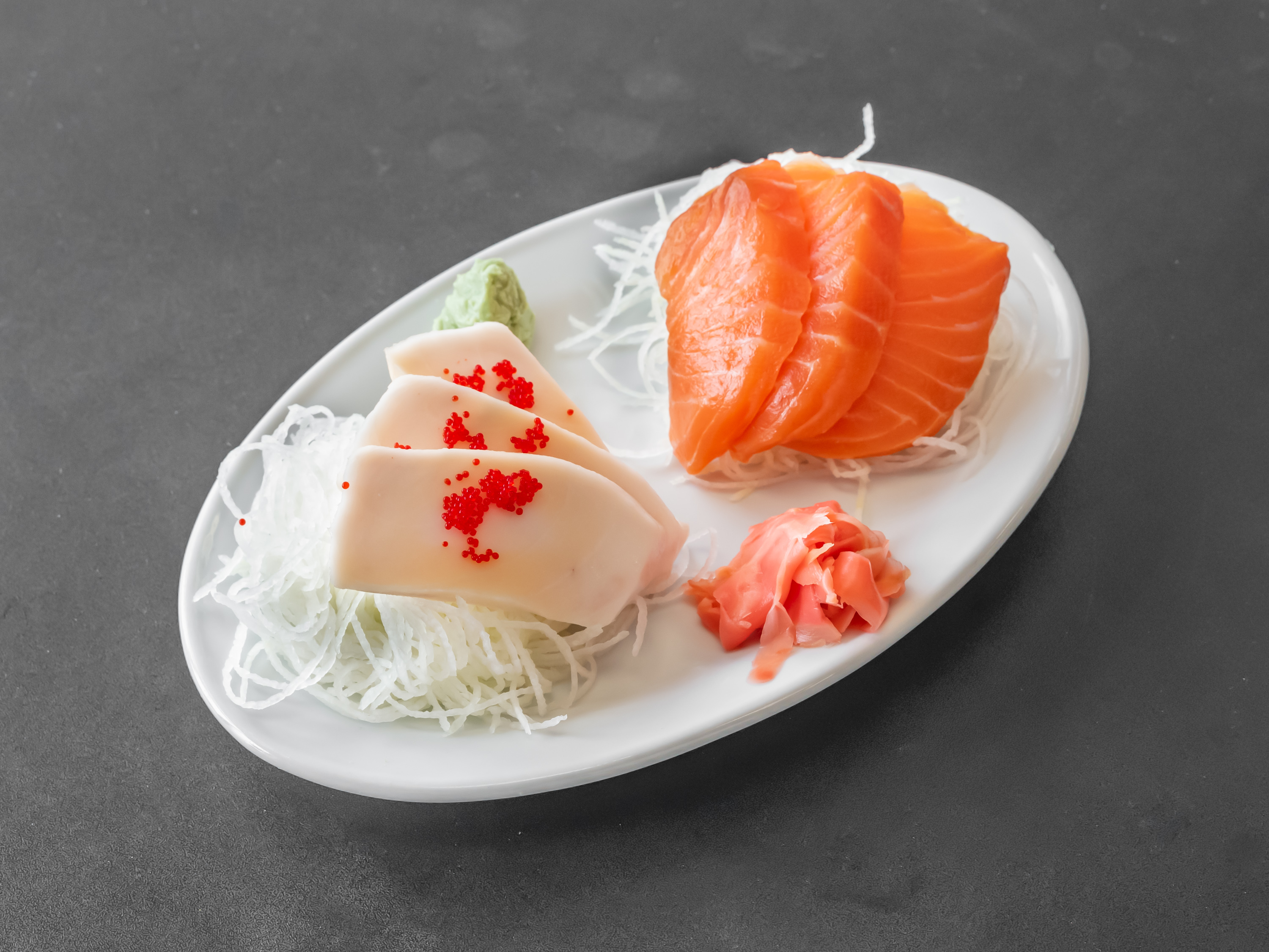 Order 3 Pieces Sashimi food online from Kome Sushi Bar store, Wyandotte on bringmethat.com