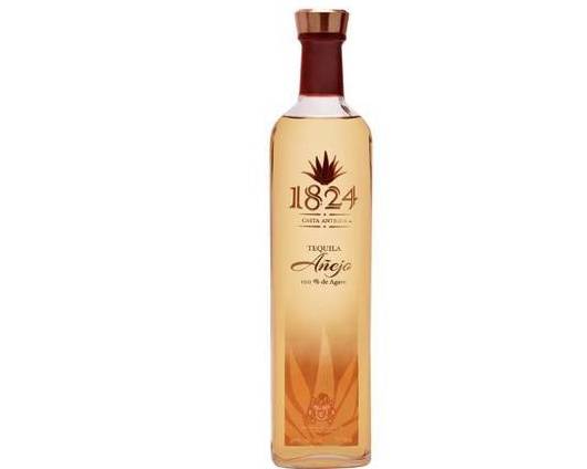 Order 1824 Anejo, 750mL tequila (40.0% ABV) food online from Cold Spring Liquor store, Liberty Hill on bringmethat.com