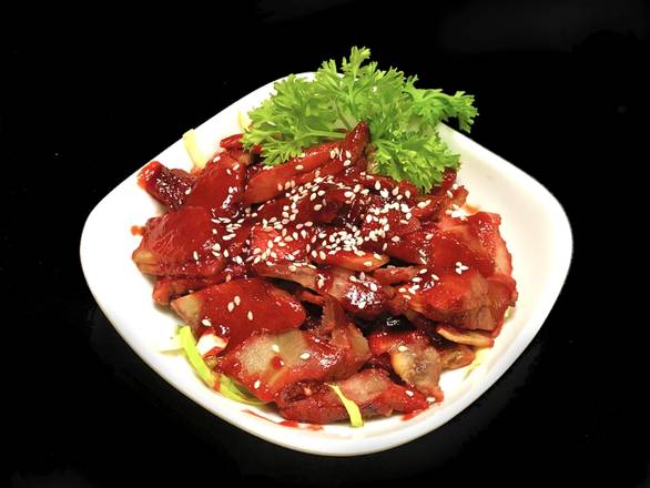 Order Sliced BBQ Pork food online from Soul of China store, La Quinta on bringmethat.com