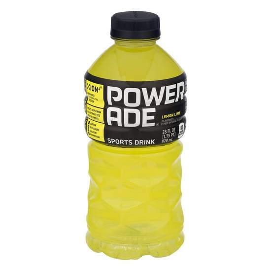 Order Powerade Sports Drink Lemon Lime (28 oz) food online from Rite Aid store, Canton on bringmethat.com