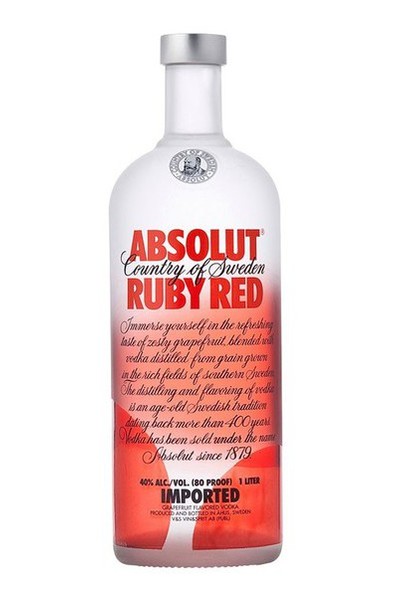 Order Absolut Ruby Red  food online from Friends Snacks store, San Francisco on bringmethat.com