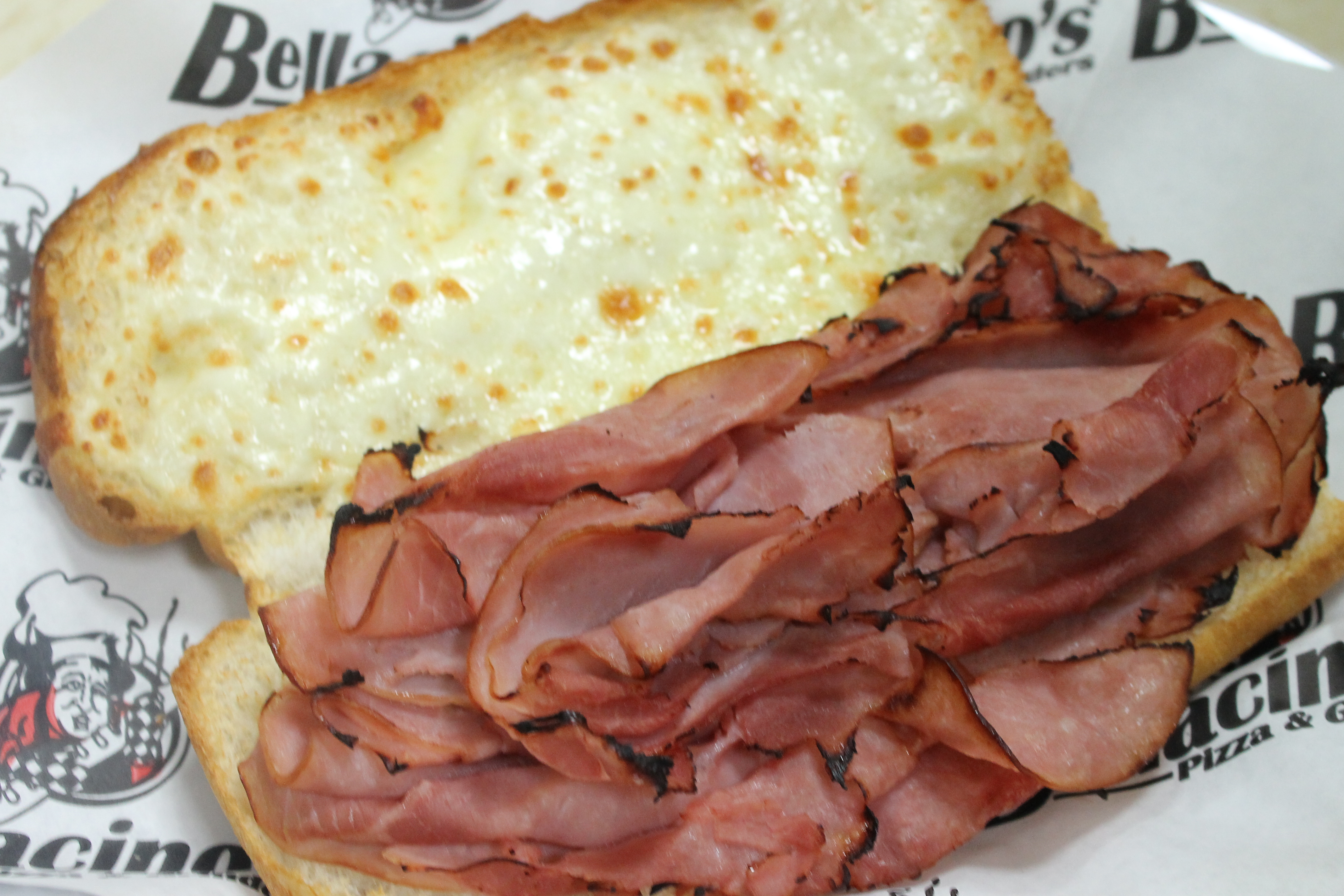 Order Ham and Cheese Grinder food online from Bellacino Pizza & Grinders store, Farmington on bringmethat.com