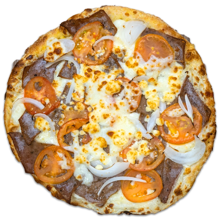 Order LAMB GYRO PIZZA food online from Bizza store, San Francisco on bringmethat.com